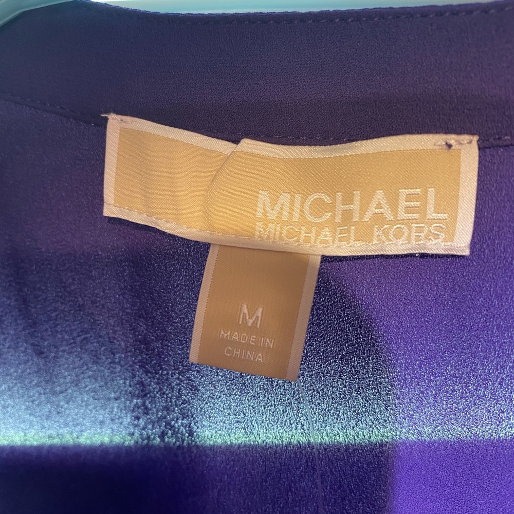 ๐ฅ๐โก๏ธNWT Purple Sleeveless Top by MK - Picture 11 of 13